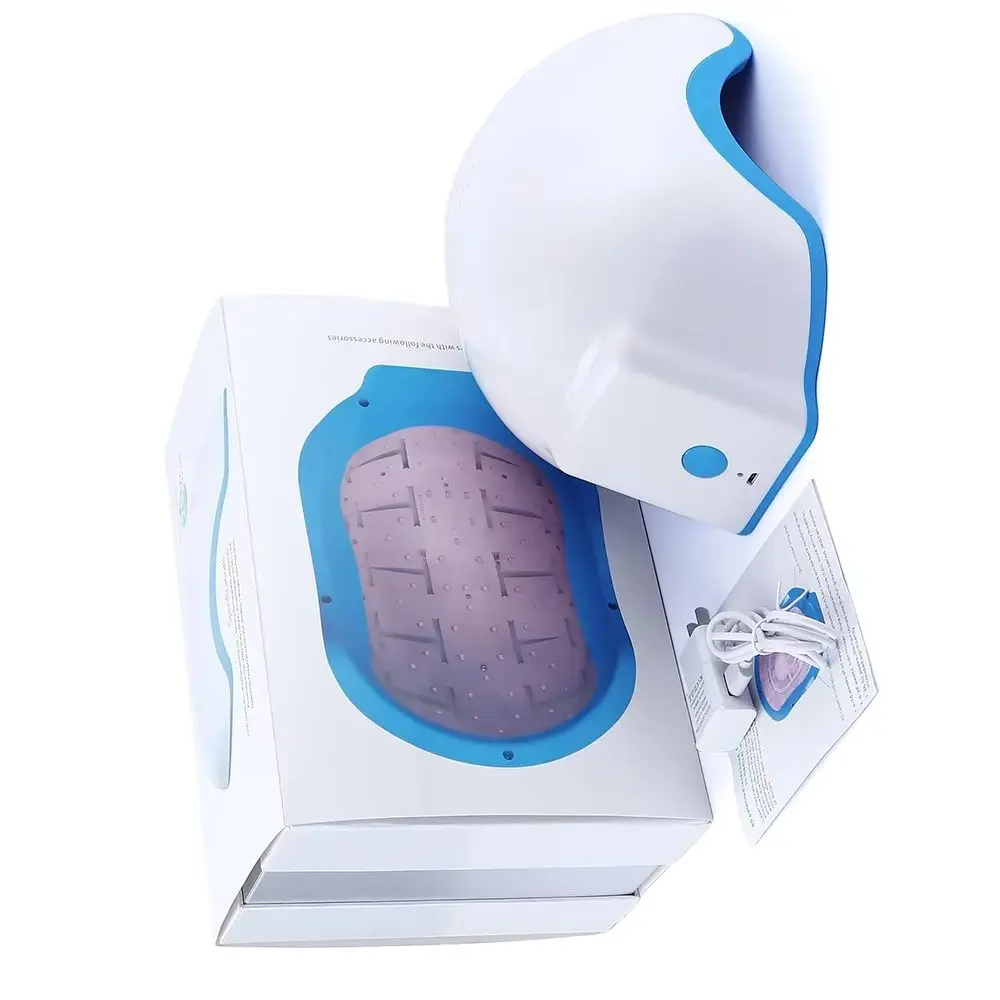 

Лазерный диодный шлем для роста волос, быстрое восстановление волос, терапевтическое устройство против выпадения волос, шапка-шлем