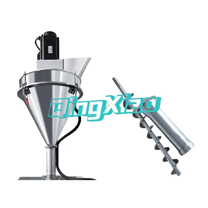 High Accuracy Dosing Pepper Powder Packaging Machine Coffee Paprika Flour Filler Dry Cocoa Powder  Auger Dosing Screw Filler Use
