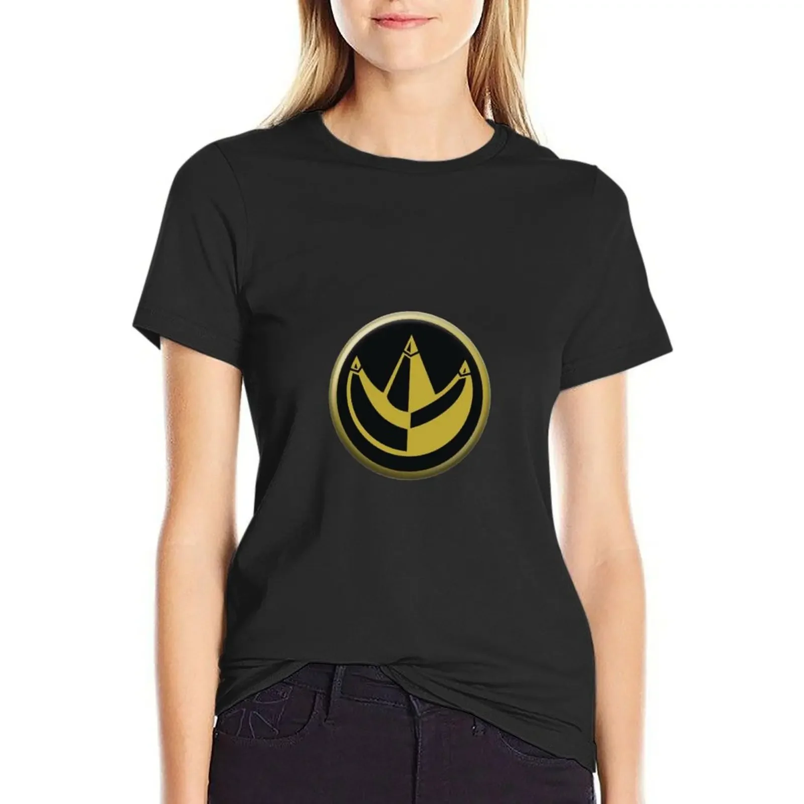 

Green Ranger Coin T-Shirt funnys plus sizes customizeds plus size t shirts for Women loose fit