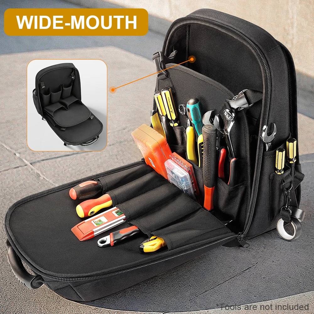 WINHUNT Heavy-Duty Tool Bag, Shoulder Tool Bag, Multi-Functional, Wear-Resistant, Waterproof
