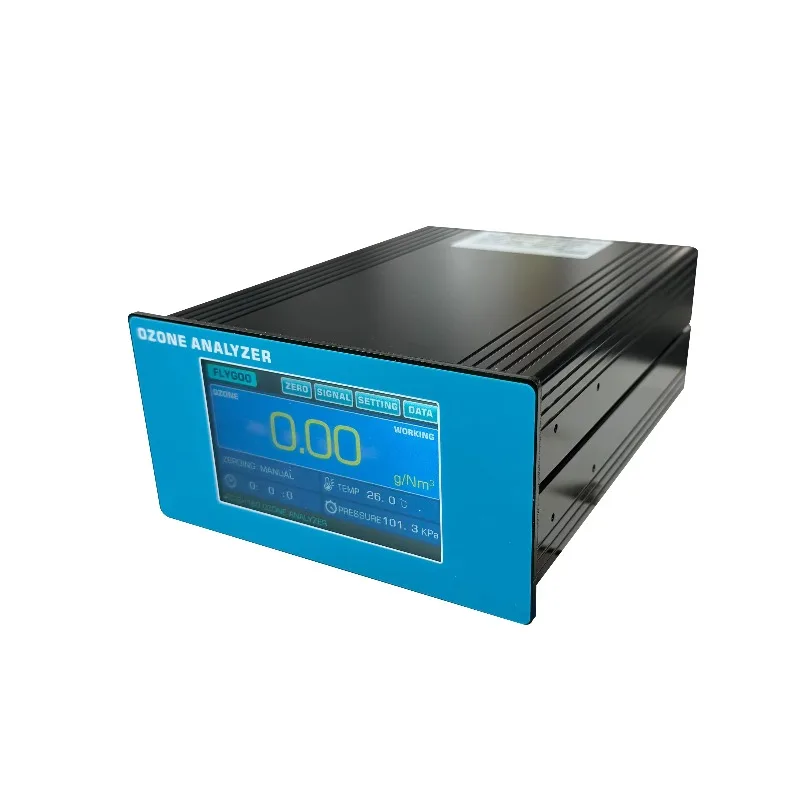 Portable Online Ozone Gas Analyzer Ultraviolet Spectrophotometry 0-100g/Nm3