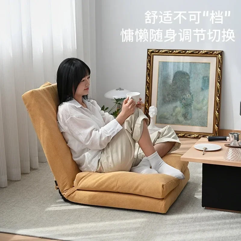 Faules Sofa, Schlafzimmer, Tatami, Erkerfenster, Klappsitz, Einzelsitz, Kissen, Stuhl, japanischer Balkon, Rückenlehne, kleiner Liegestuhl