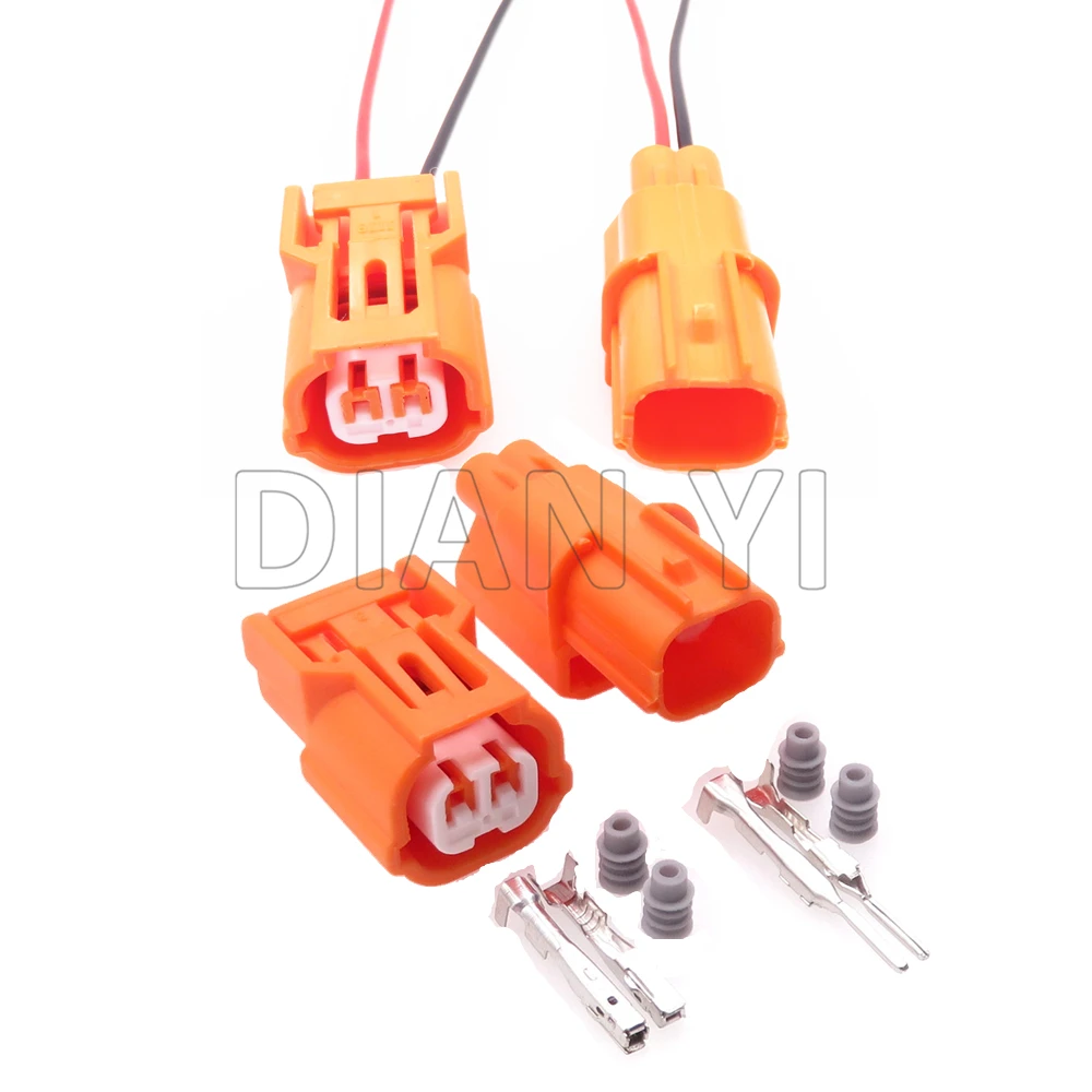 1 Set 2 Way AC Assembly Car Low Current Plastic Housing Connector 6188-0590 6189-0891Auto Air Intake Pressure Sensor Wire Socket