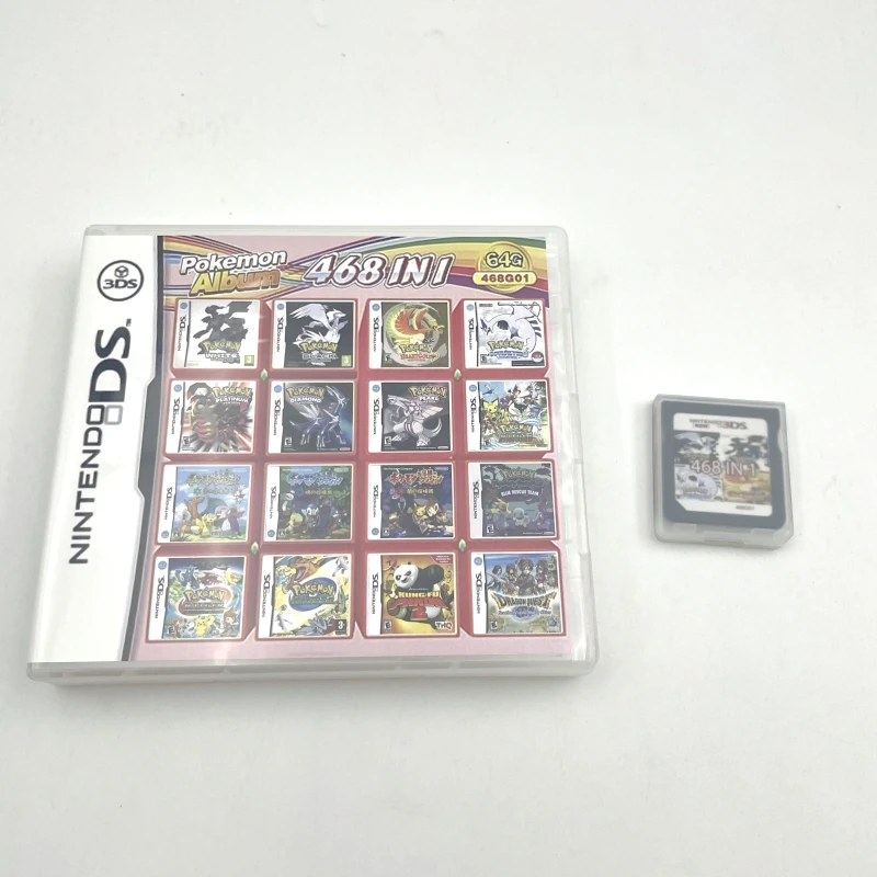 468 in 1 MULTI CART Super Combo Video Games Cartridge Card Cart for DS NDS 3DS XL 3DSXL 2DS NDSL NDSI