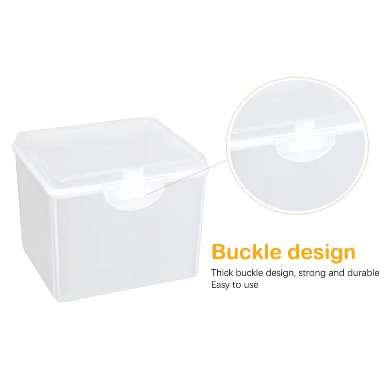 Boîte de Rangement Transparente à Rabat pour le Bureau, Emballage en Plastique pour Lumière de Sauna LED