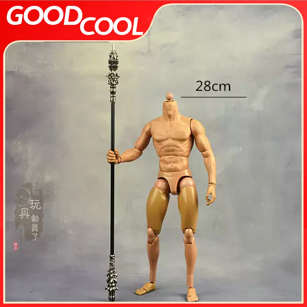 In Stock 1/6 Scale Soldier Miniature Weapon Black Myth Sun Wukong Golden Hoop Model Accessories Fit 12 in Action Figure Body