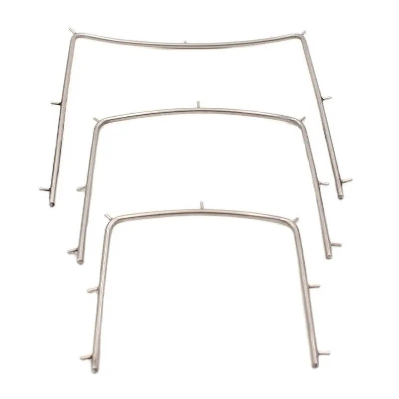 1Pc Dental Stainless Steel Rubber Dam Frame Holder Instrument Autoclavable For Dental Lab Supplies