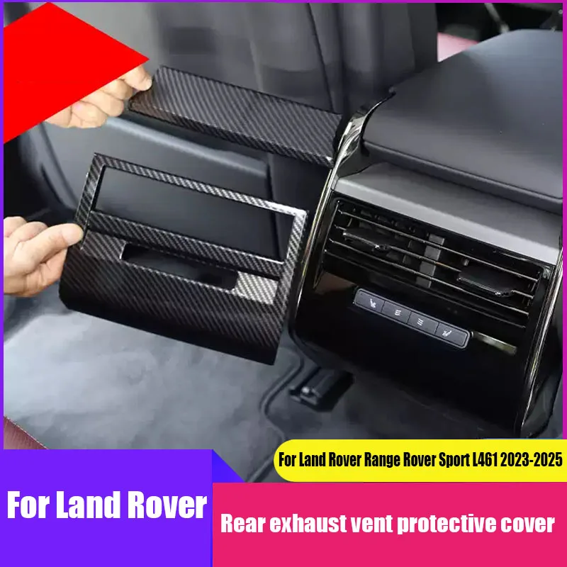 

Для Land Rover Range Rover Sport L461 2023 2024 2025 Защитная крышка заднего выхлопного отверстия, материал ABS, внутренняя модификация, часть