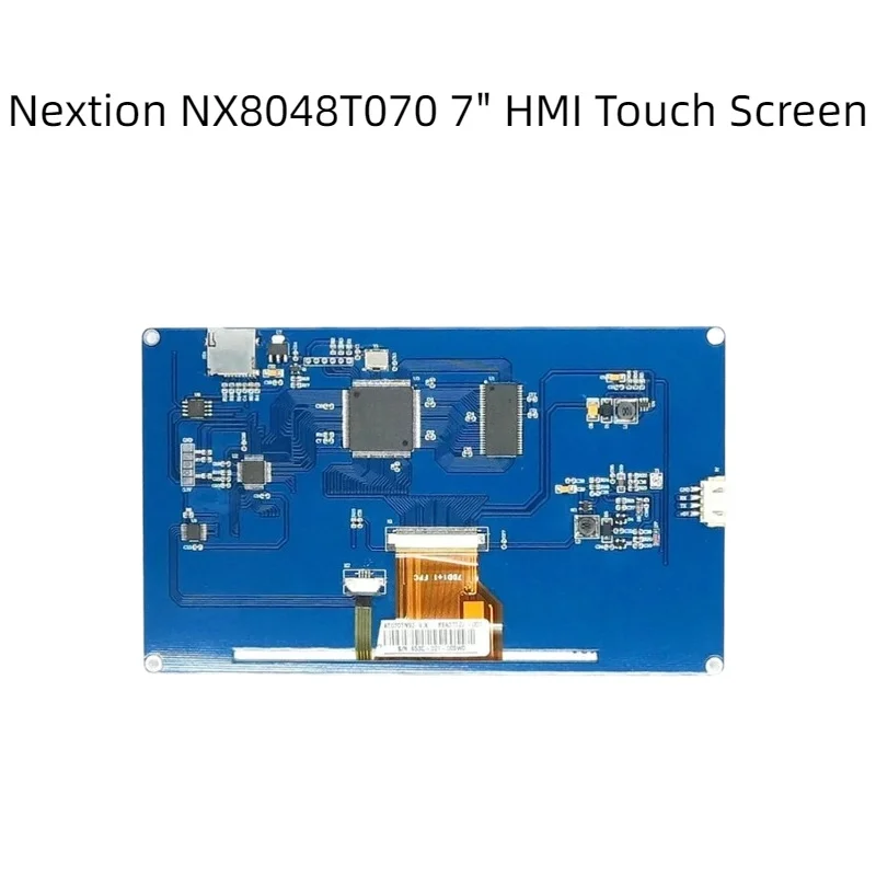 Nextion NX8048T070 7 Inch HMI Intelligent Touch TFT LCD Screen Module, 800×480 UART Serial Display, English Version Kernel with