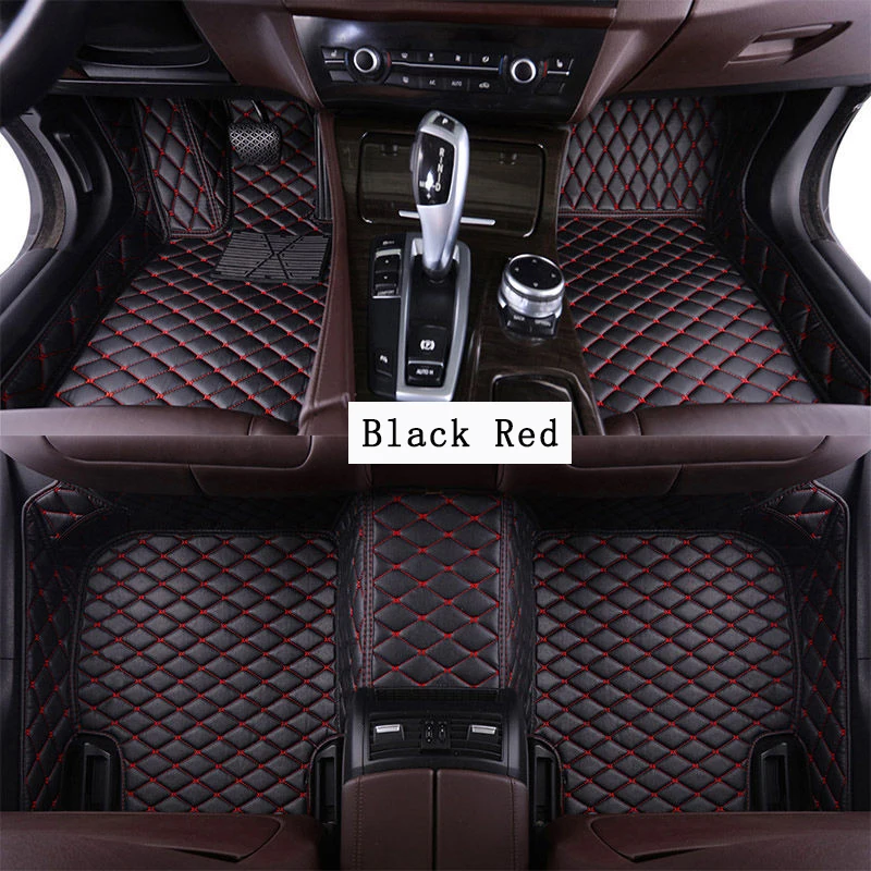 Durable Custom Colorful Leather Car Floor Mat for Chery Tiggo 3 Year 2005-2023 Auto Carpet Interior Parts
