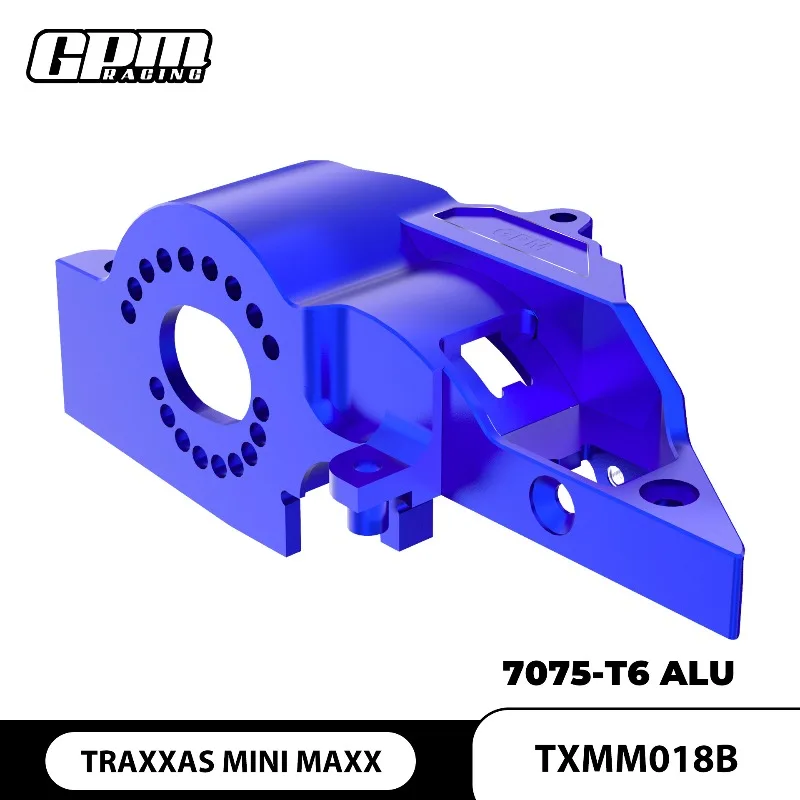 

TRAXXAS MINI MAXX 7075 Aluminum Motor Mount Integrated Motor Base(OEM Style) - One-Piece CNC Upgrade for RC Monster Truck