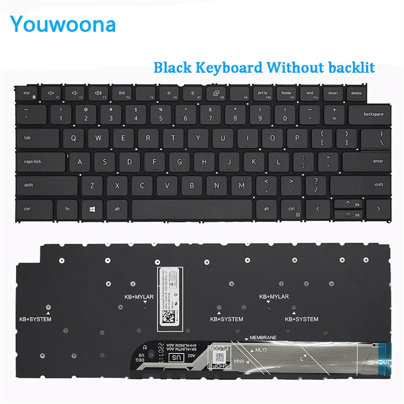 New ORIGINAL Laptop Keyboard For DELL Inspiron 5310 5410 5415 5418 5320 7415 7425 P144G P147G Vostro14Pro Latitude 3420