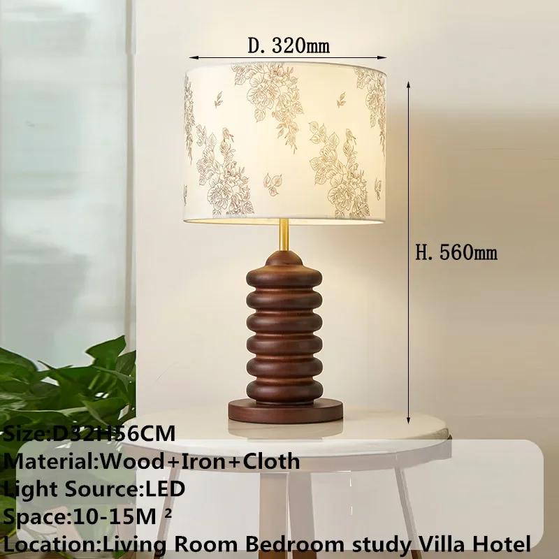 DEBBY-Contemporary LED Table Lamp, Retro Creativity, Living Room, Study, Villa, Hotel, Bedside, Bedside, Desk Light