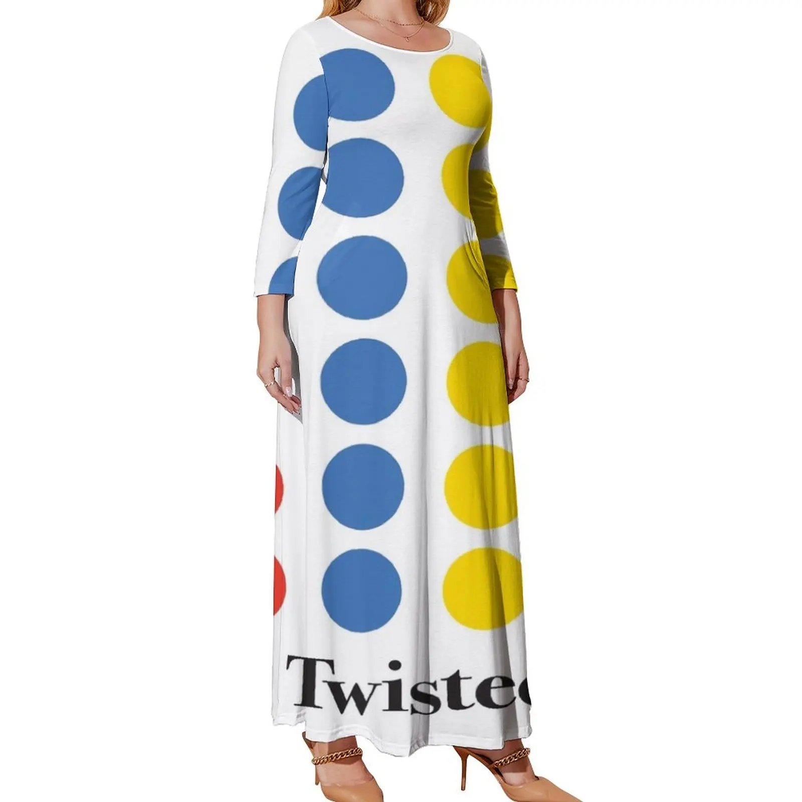 

Twisted Twister Long Sleeved Dress wedding dresses for parties Womens dresses Casual dresses luxury dress