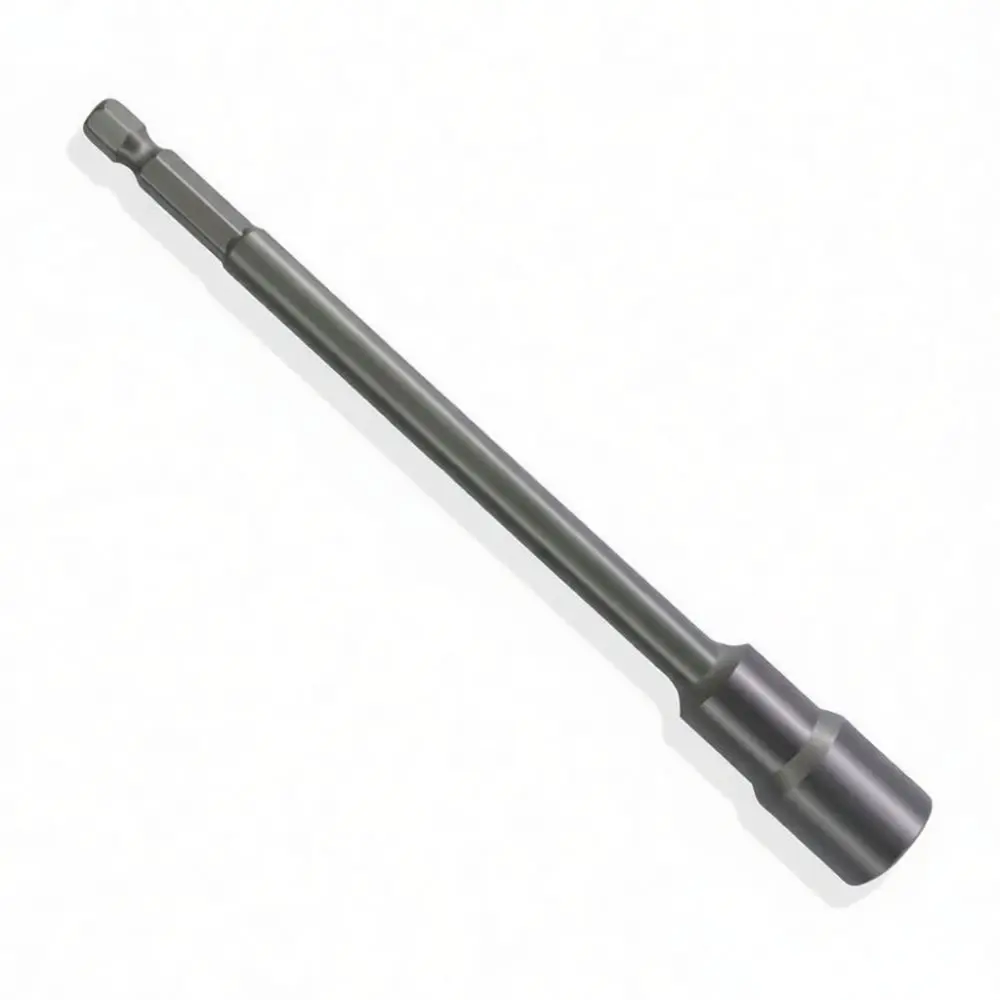 150mm Long Magnetic Socket Adapter For Fuxin Power Drill Bit Extension Tool Steel Chrome Plated Impact Driver Tool