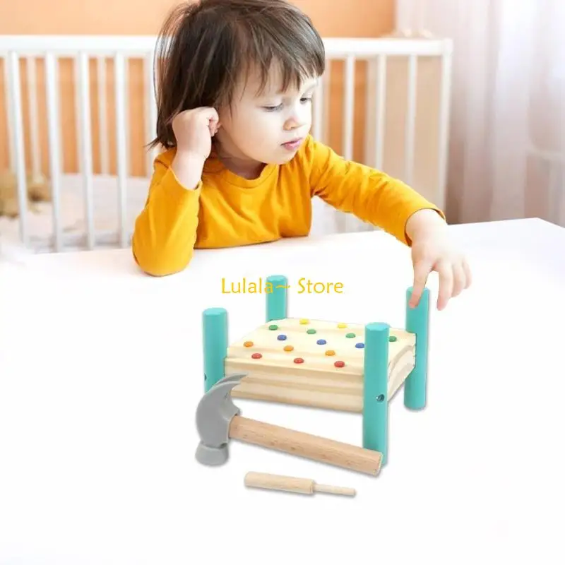 Y4QA Baby Hammer Hit Habilidad vida Educación temprana para los niños Entrenamiento fuerza