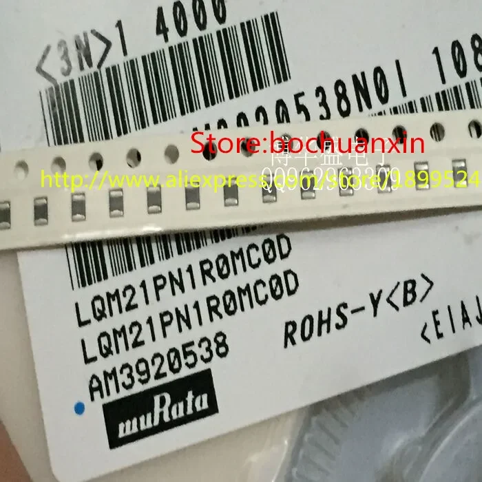 

Free Shipping! 30pcs/lot LQM21PN1R0MC0D 0805 1.0uH 20% Chip Inductors (Chip Coils) for DC-DC Converter Monolithic Type
