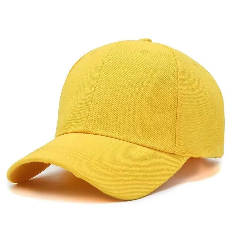 Blank Unisex Verstelbare Papa Hoed Effen Kleur Twill Effen Acryl Baseball Cap Goedkope Vrouwen Mannen Zomer Herfst Lente Zonneklep Hoeden