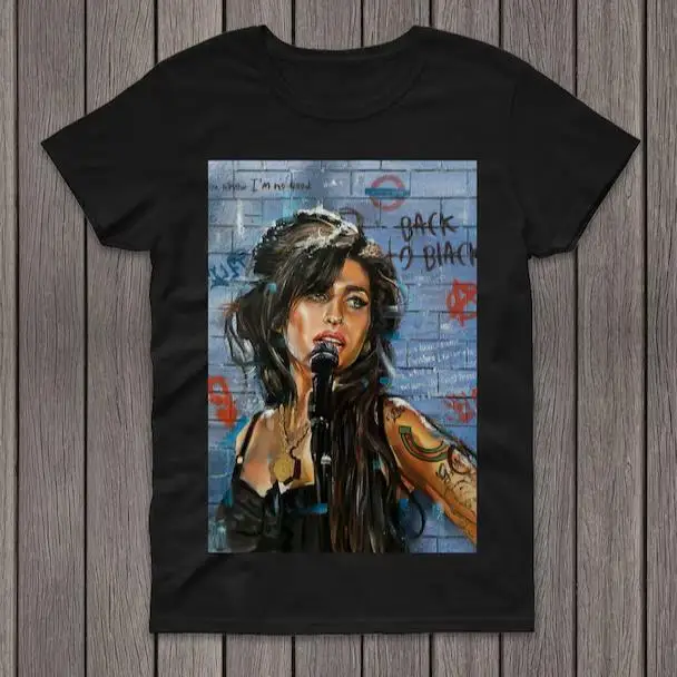 Amy Winehouse Retro T-shirt 4th Of July \, Best Fan For Dad Gift, Mom Gift