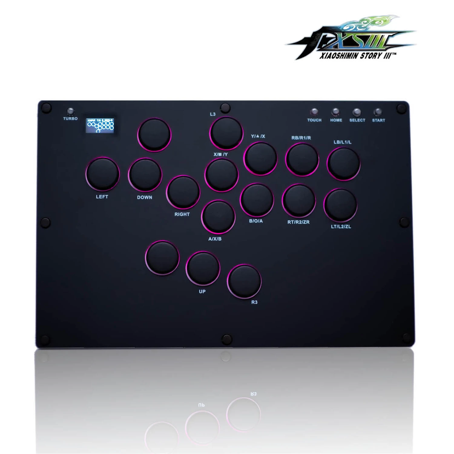 Skin-Feel Game Keyboard/Hitbox Fighting Game Controller/Joystick for PS4 & PS5/Customizable Options