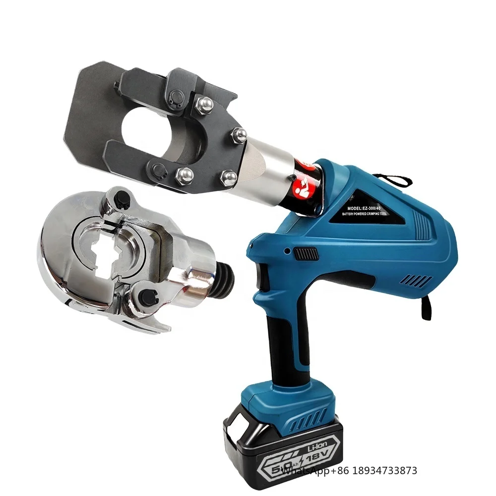 EZ-300/40  Cutting Crimping 2 in 1 Battery Electric Powered Hydraulic Tool 40mm cable cutter