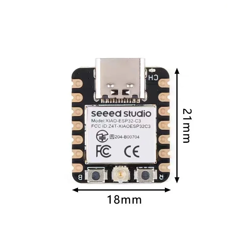 Studio XIAO ESP32C3 Thumb WiFi Development Board with Type-C and Compact Size