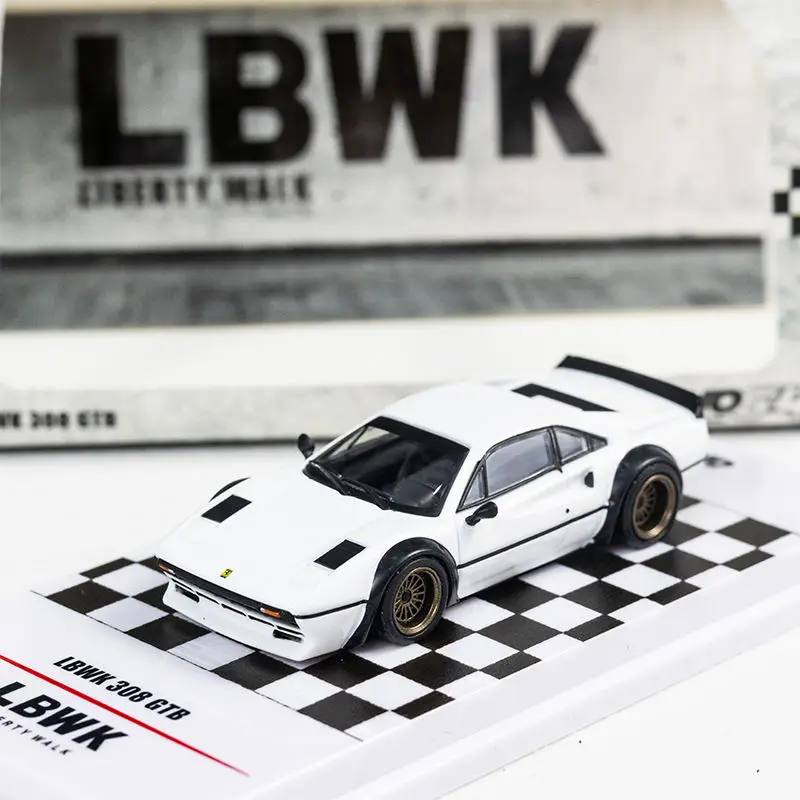 

Литой под давлением INNO масштаб 1:64 Ferrari 308GTB LBWK, широкий корпус, модифицированная модель автомобиля из сплава, Коллекционная игрушка, подарок, сувенир, украшение для дисплея
