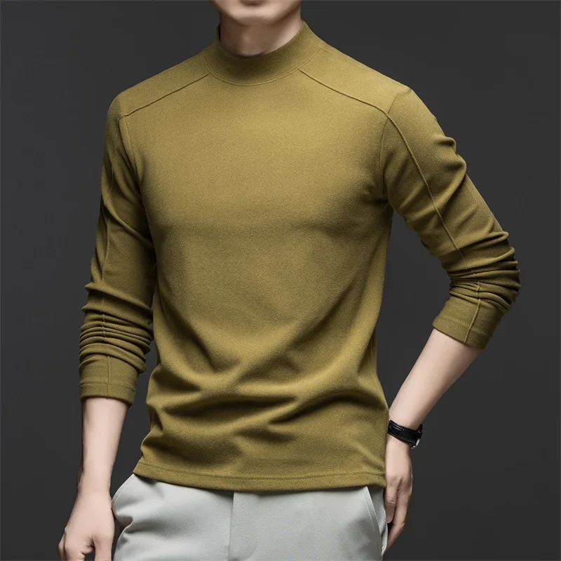 

Свободный крой, осенний вязаный свитер, круглый, молодежный, Vitali Sle, шерстяная пряжа среднего размера, модная, Ci Walk Long Sve