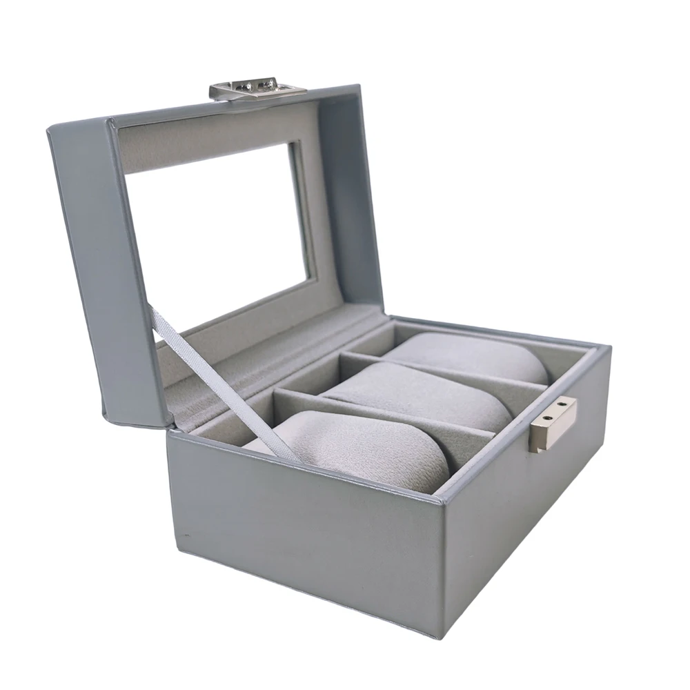 

PU Leather Watch Organizer Box Watch Display Case Watch Travel Organizer Tray Watch Collection Storge Holder For Women