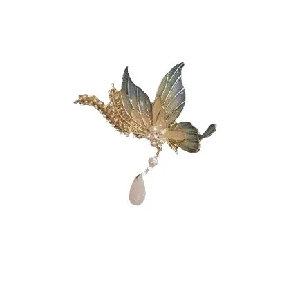 Butterfly Pendant Hair Clip for Women, Fashionable Accessories for Sweet and Fresh Style, Clipping Hair Neatly and Firmly