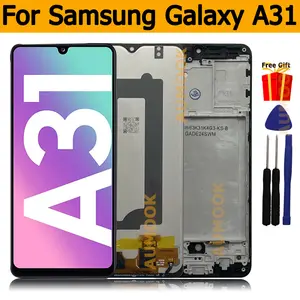 Bilashmart OLED Samsung Galaxy A31 LCD Display Touch Screen Digitizer Assembly Samsung A31 A315 A315F A315G A315N Replacement Parts