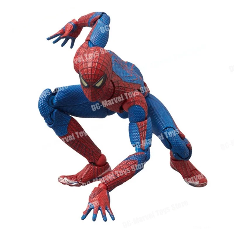 【البيع المسبق】Ct Toys Spiderman Mafex 001 Peter Parker Andrew Garfield نماذج تماثيل شخصيات الرجل العنكبوت المذهلة لعبة مخصصة