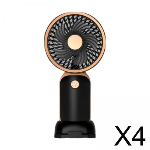 

Small Portable Fan Handheld USB Rechargeable Pocket Mini Fan Quiet Table Desk Electric Fan for Outdoor Office Bedroom