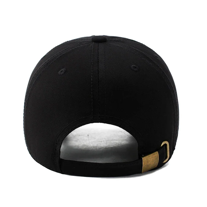 4 Colors New Fashion Soft Top Baseball Cap Outdoor Sport Casual Cotton Snapback Hats For Men and Women Three Bars Dad Hat Design