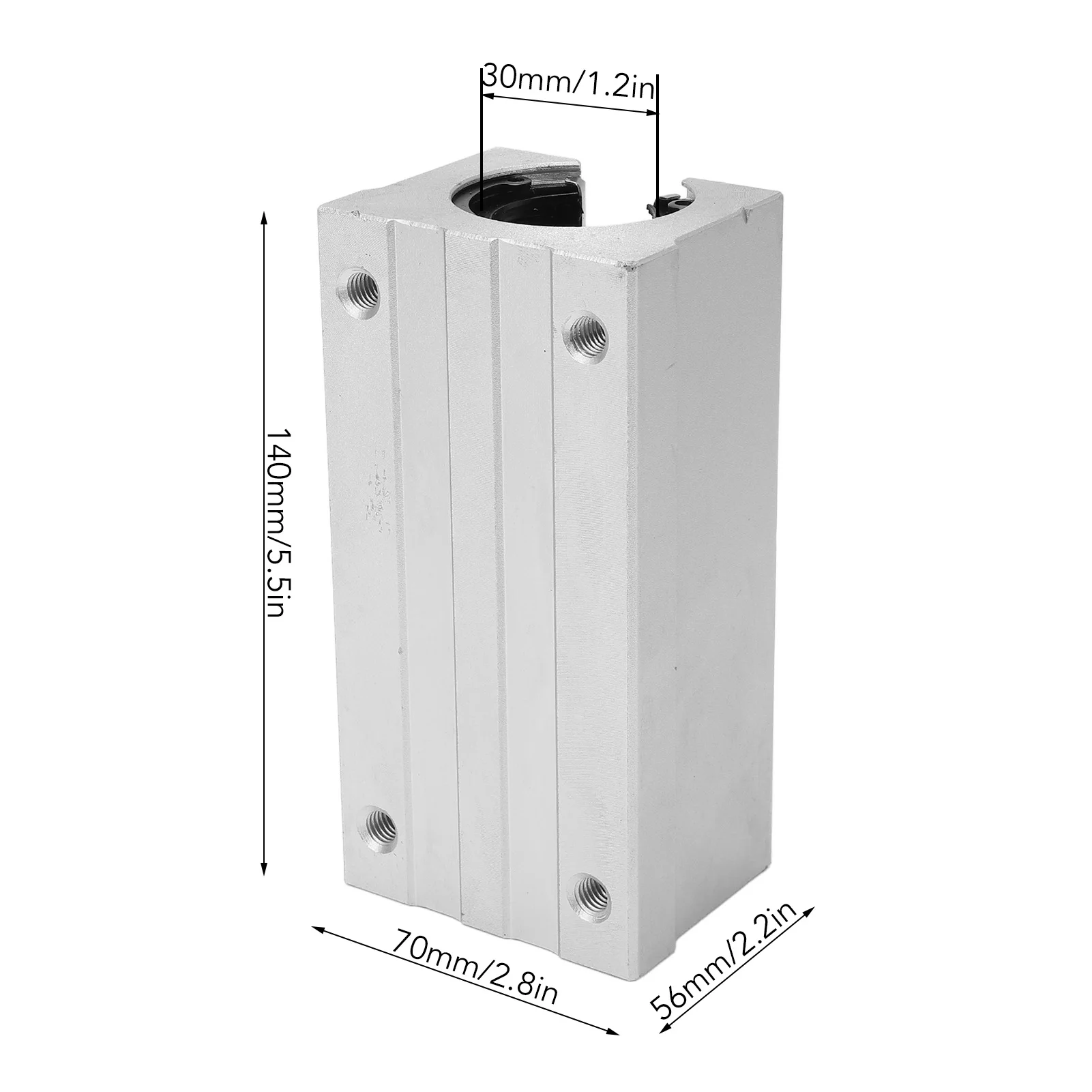 Linear Bearing Pillow Block Linear Bearing Block High Hardness Rust Proof Save Labour Chrome Plating for Bending Machine