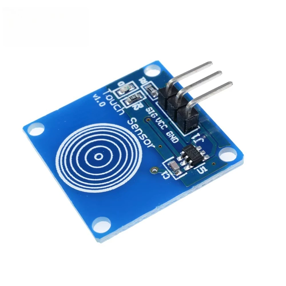 Módulo de interruptor táctil capacitivo con sensor táctil digital TTP223B