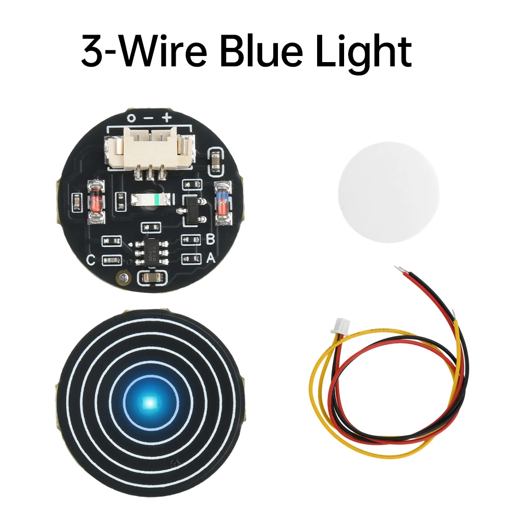 DC3V-30V 2.5A Touch Type Single Key Bistable Touch Switch for light strip/LED light supports jog/latch sensing module