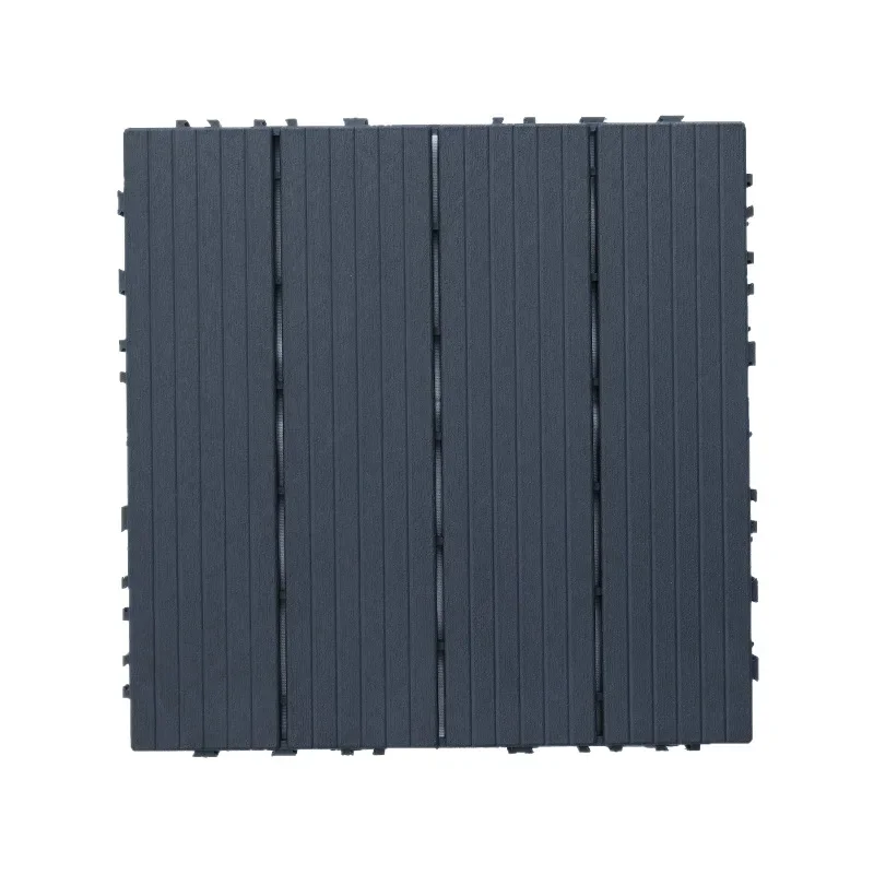 Outdoor pvc plastic floor Terrace courtyard renovation Self-laying waterproof, non-slip and anti-corrosion plastic wood floor
