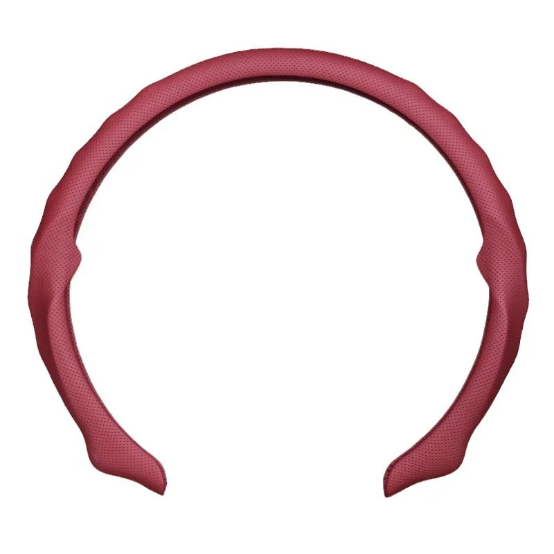 5D steering wheel cover, universal deer velvet sports non-slip and breathable steering wheel cover for all seasons
