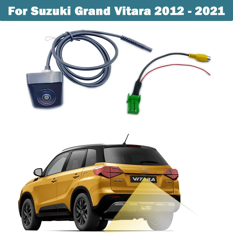 

HICAMRUI Rear Reverse Backup Camera for Suzuki Vitara 2012 to 2021 OEM Radio