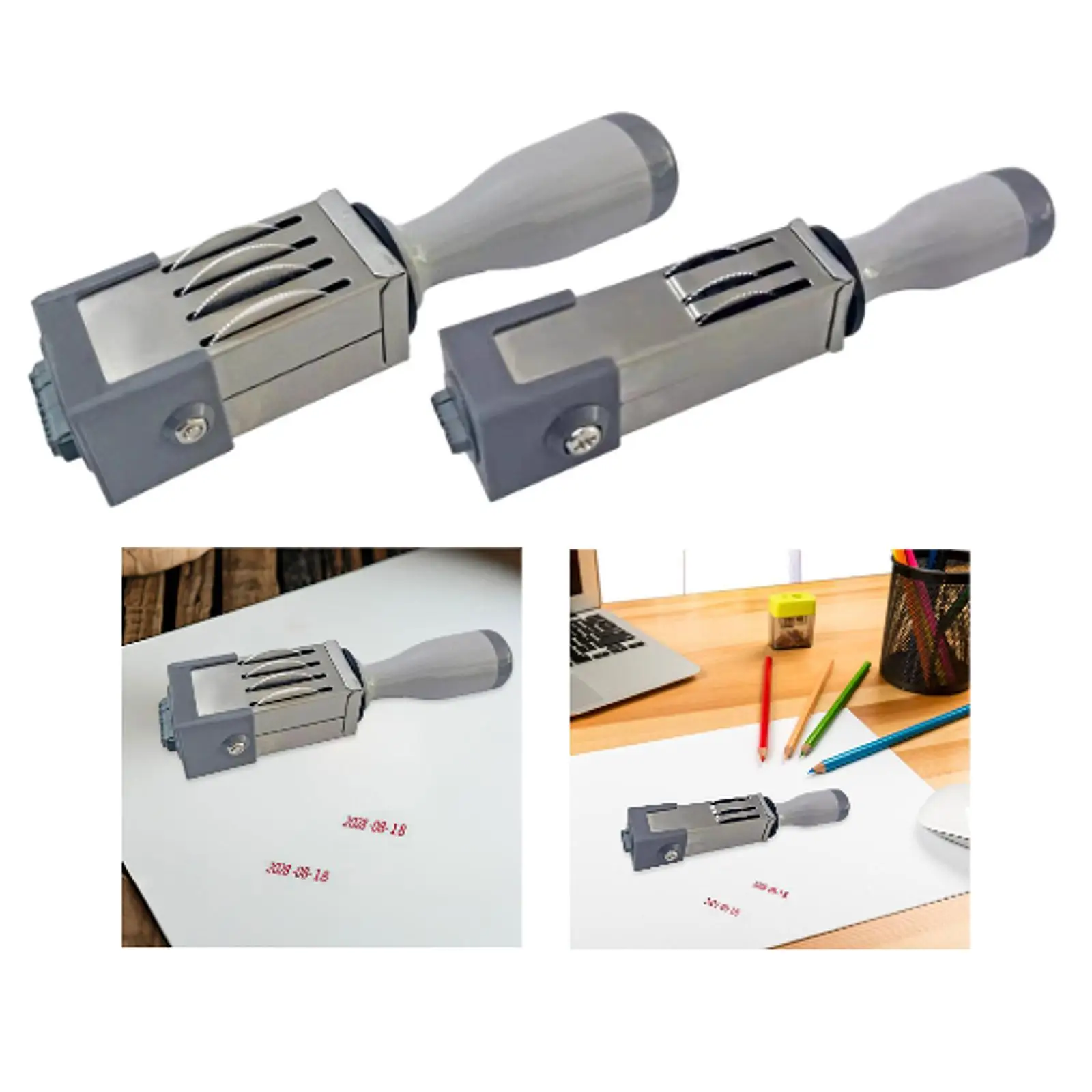 ختم تاريخ صغير سنة شهر قابل للتعديل سهل الاستخدام بكرة ختم التاريخ لصنع البطاقات وسجلات القصاصات والمجلات وصياغة المستندات