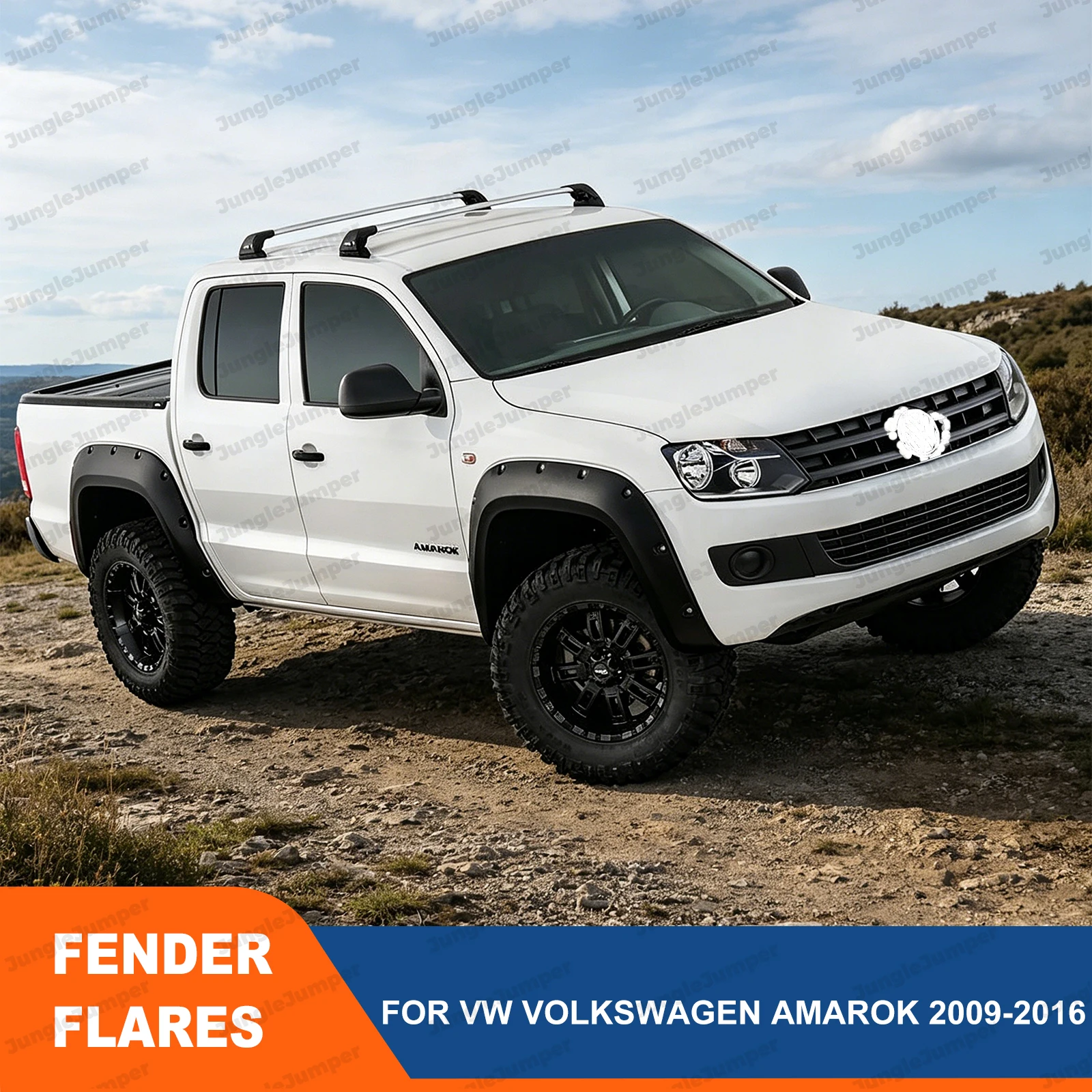 

Pocket Style Fender Flares Large Wheel Arch For Volkswagen Amarok 2009 2010 2011 2012 2013 2014 2015 2016 Car Pickup Accessories
