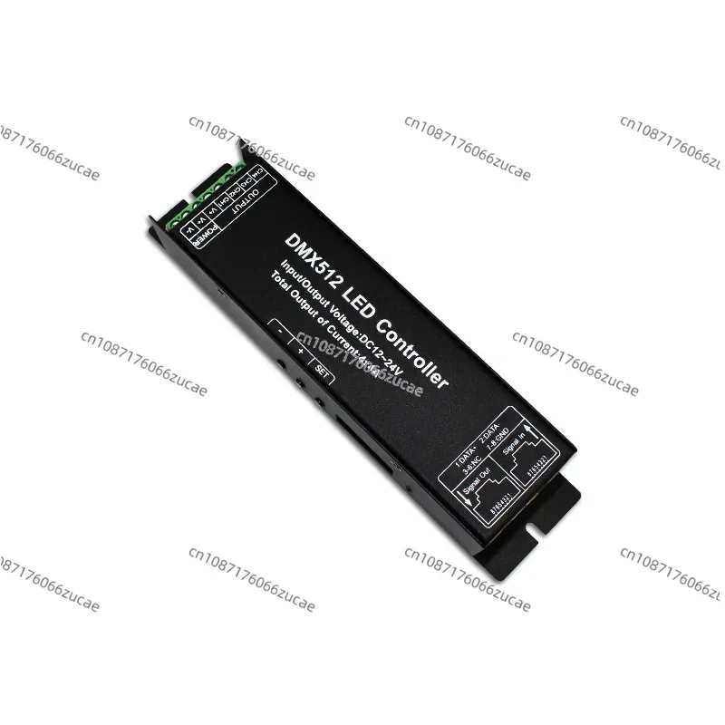 

Suitable for 24CH DMX512 Decoder, Stage Lighting Engineering 24-channel RGB Controller Decoder