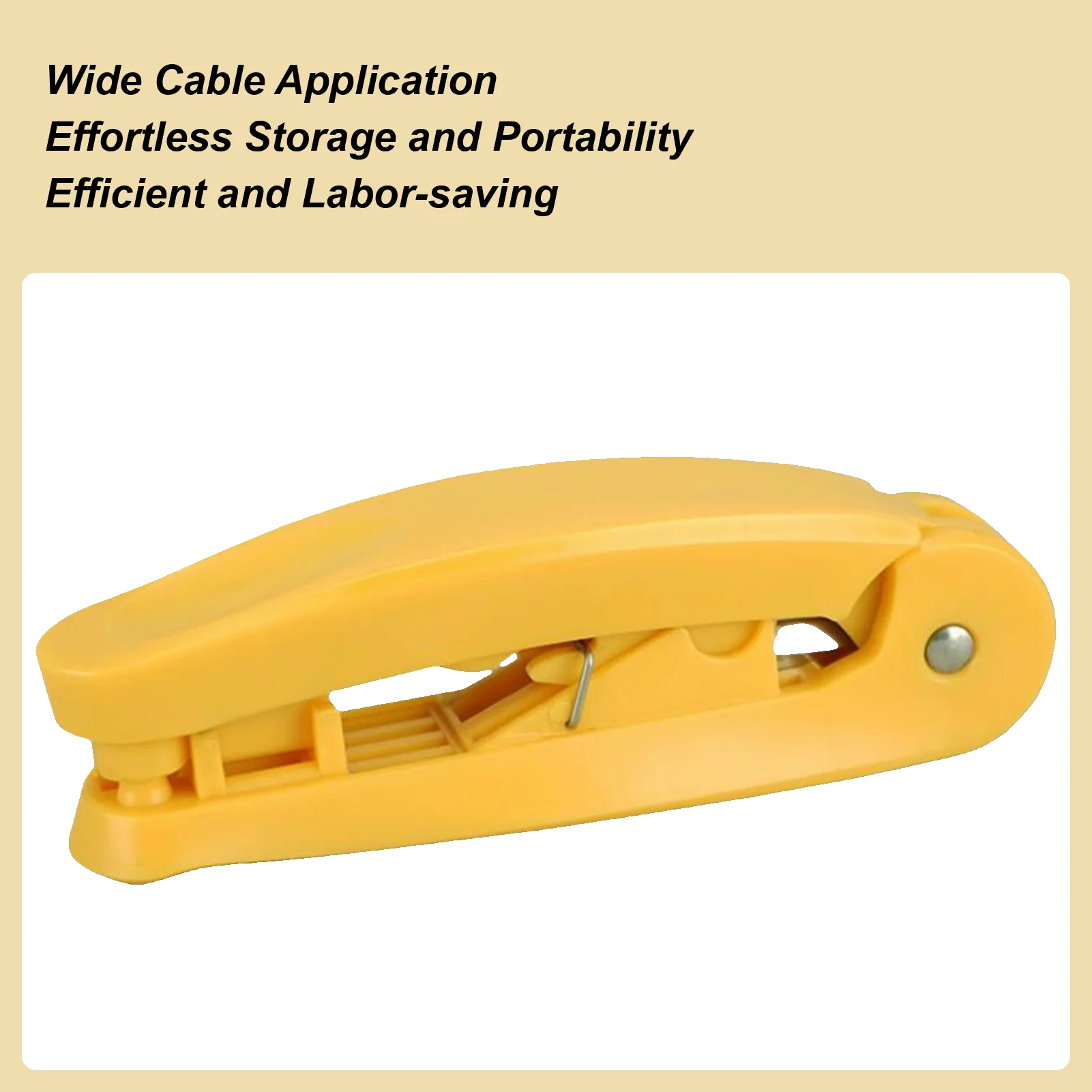 

For Computer Phone Telephone Cable Cable Wire Stripper Multi-functional Network Cable Cutter Portable Pliers With Ergonomic