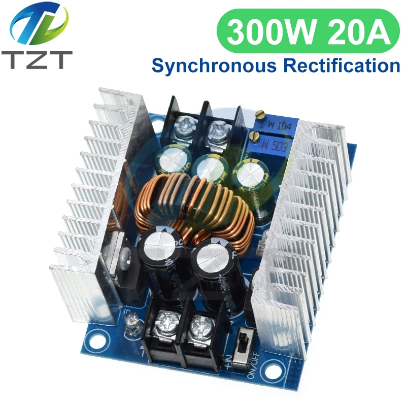 300W 20A DC-DC 降圧コンバータ降圧モジュール定電流 LED ドライバ電源