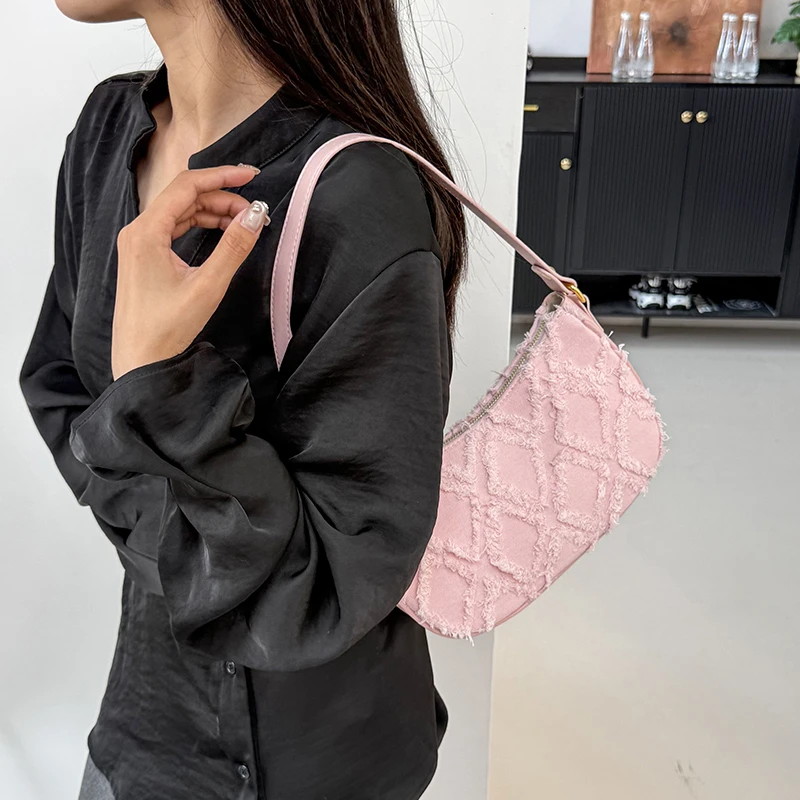 

Stylish Clutch Mini Casual Simple Vintage Fashionable Bag For Women Leisure Business With Letter Logo