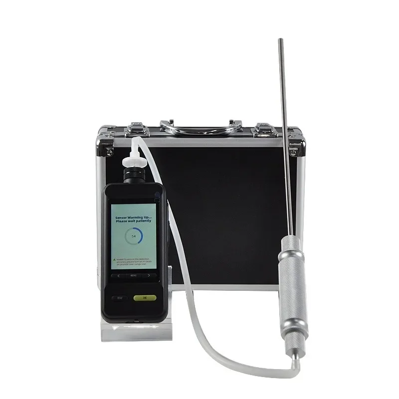 digital Oxygen O2 portable gas purity analyzer test meter