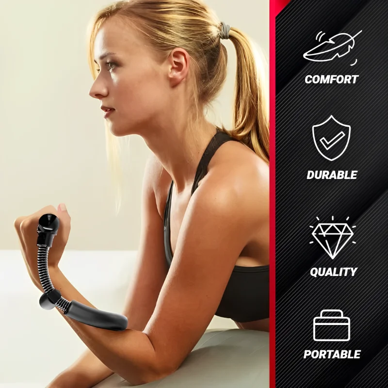 Adjustable Forearm Hand Trainer Wrist Exercises Force Power Strengthener Fitness Equipment Wrists And Strength Grips Workout image 4