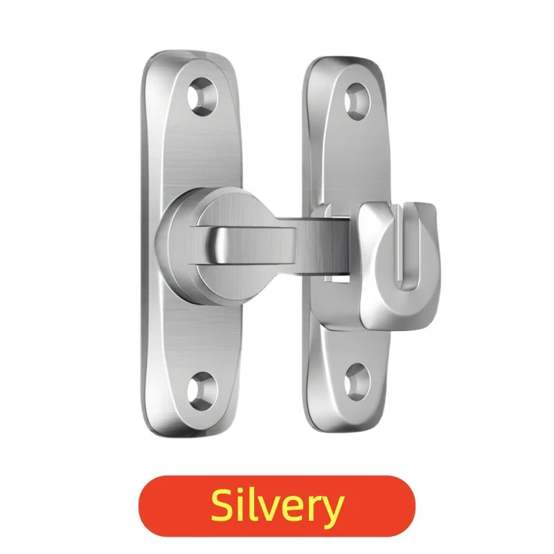 90 Degree Window Drawers Cabinet Locks Stainless Steel Hook Latch Barn Door Latch Bolt Hooks Sliding Gate Buckles Hardware