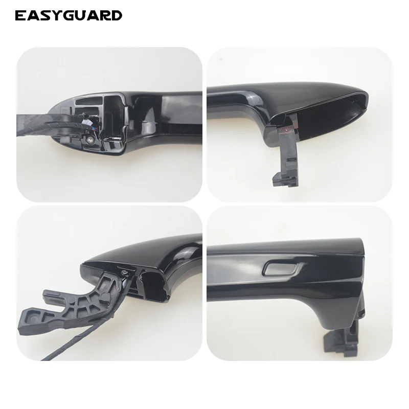 مقبض باب يعمل باللمس مريح من EASYGUARD مناسب لسيارة Mercedes-Benz 18+ C Class W205/ E Class W213/ EQC/GLC X253 C253/S فئة W222 #2